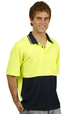 'Winning Spirit' High Visibility S/S True Dry Mesh Knit Safety Polo