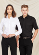 'Biz Collection' Mens Epaulette Shirt Short Sleeve