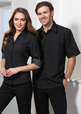 'Biz Collection' Men's Oasis Contrast Shirt Short Sleeve