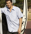 'Bocini' Unisex Short Sleeve Service Shirt