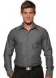 'Corporate Reflection' Mens Long Sleeve Stripe Shirt