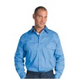 'DNC' Cotton Drill Work Shirt with Gusset Sleeve, Long Sleeve