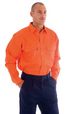 'DNC' Patron Saint Flame Retardant Drill Shirt, Long Sleeve