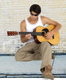 'Ramo' Mens 1 x 1 Rib Singlet