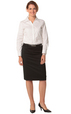 'Winning Spirit' Ladies Poly/Viscose Stretch Mid Length Pencil Skirt