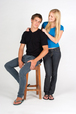 'Ramo'  Mens V-Neck T-Shirt