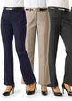 'Biz Collection' Ladies Flat Front Pant