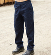 'Bocini' Unisex Cotton Drill Cargo Work Pants (Stout)