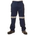 'DNC' Lightweight Cotton Cargo Pants with 3M Reflective Tape
