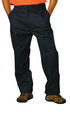 'Winning Spirit' Men's Heavy Cotton Pre-Shrunk Cargo Pants with Knee Pads