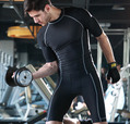 'Bocini' Mens Performance Bike Shorts
