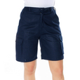 'DNC' Ladies Cotton Drill Cargo Shorts