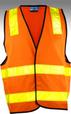 Hi Vis Safety Vest with Yellow Reflective Tape