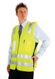 'DNC' Day and Night Safety Vest with 3M reflective Tape