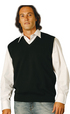 'Winning Spirit' V-Neck Wool/Acrylic Knit Vest