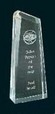 J6612 Acrylic Trophy 155mm high