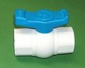 PVC BALL VALVE WHITE BODY