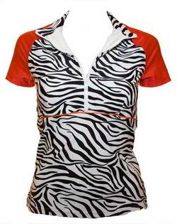 Red Tigress Rashie - Cap SleeveS