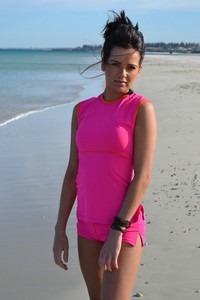 CHLORINE RESISTANT Persian Rose Tank Top