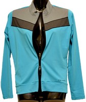 jacket GREY BLUE COMBO colour
