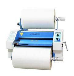 Lamiglazer 370 heated roller machine with Silicone Rollers which come with a 12 month warranty and can be re-rubbered.