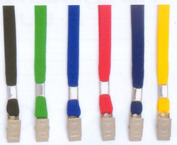 Royal Blue Lanyard - NCFB1B, Alligator Clip and Breakaway