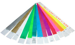 Tyvek Wristband - Royal Green