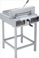 Ideal 4215 A3 Electric GuillotinePowerful office guillotine with electric operation perfect for effortless cutting and trimming of paper stacks or bound brochures with up to 40 mm height.