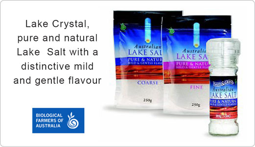 Lake Crystal Salt, Nigari, Grinders