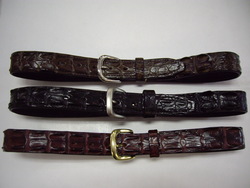 Crocodile belt