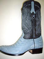 Caiman/Crocodile Western Boot