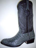 Caiman/Crocodile Western Boot