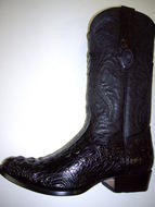 Caiman/Crocodile Western Boot