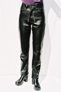 Ladies lambskin jeans