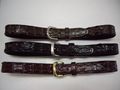 Large size Crocodile belt