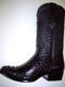 Caiman/Crocodile Western Boot