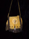 Suede shoulder bag