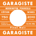Garagiste 'Red Hill' Pinot Noir 2011