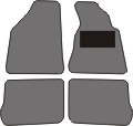 80-90 Sedan 1988�1995 Front Pair inc. 2 Piece Rear Mats
