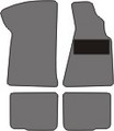 80 Cabriolet 2 Door Oct 1993�1999 Front Pair inc. 2 Piece Rear Mats
