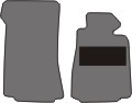 8 Series E31 Jul1990-2000 Front Pair Only Mats