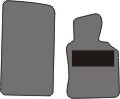3 Series E36 Sedan and Coupe Apr1991-Aug1998 Front Pair Only Mats