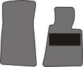 3 Series E30 Convertible 1988-Feb1993 Front Pair Only Mats