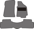 Lanos Jul1997-Feb2003 Front Pair inc. 1 Piece Rear Mats