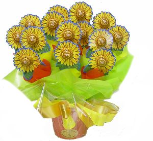 chocolate flowers