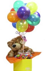 Balloon topiary with jellybeans Perth