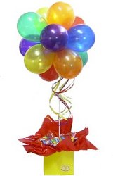 balloon topiary with jellybeans Perth