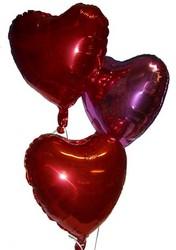 red heart  balloons Perth