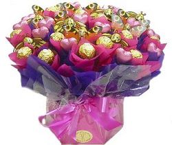 large chocolate bouquet