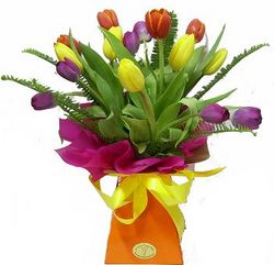tulip arrangement florist perth